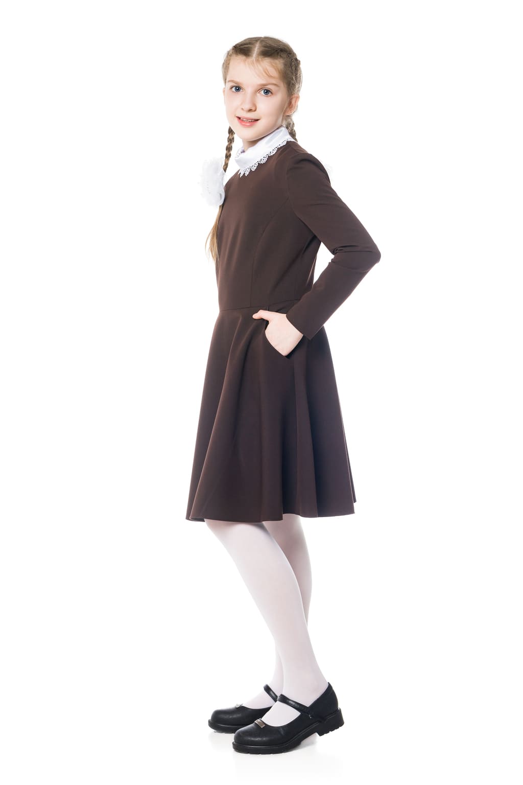 картинка Платье школьное 801189 от интернет магазина Shkolnik.su